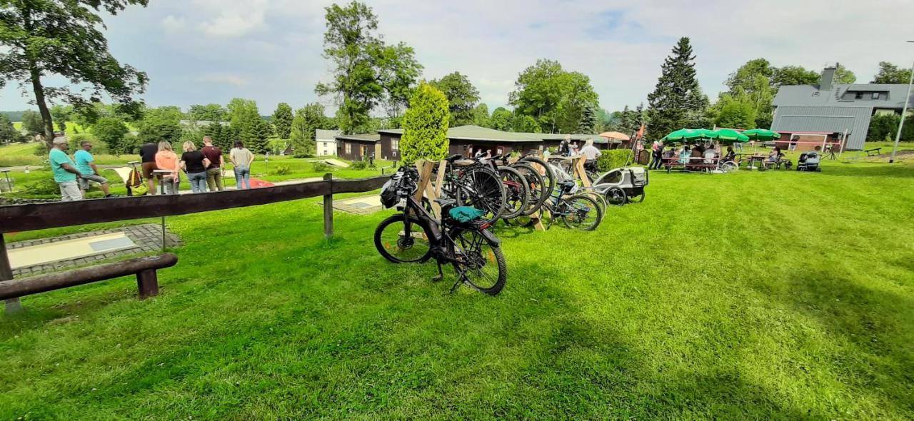 "Sporthuetten Nassau" Ihr Zentrales Domizil An Der Blockline Rechenberg-Bienenmuhle Luaran gambar
