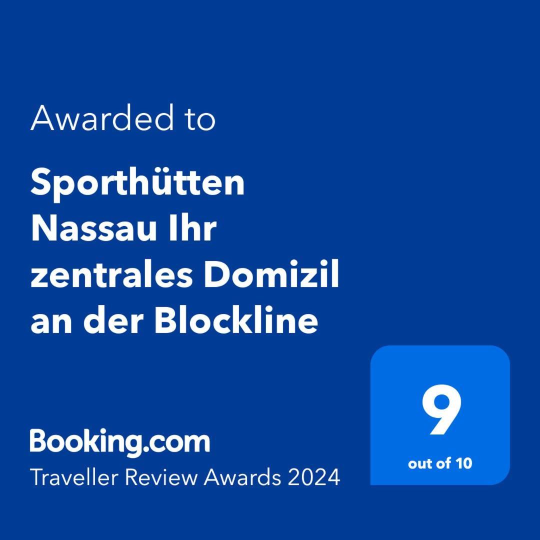 "Sporthuetten Nassau" Ihr Zentrales Domizil An Der Blockline Rechenberg-Bienenmuhle Luaran gambar